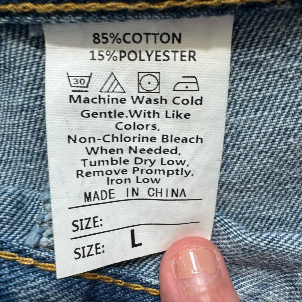 Women's Casual High Waisted Solid Button Up Blue Denim Jean Midi Skirt